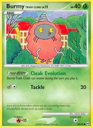 Image of Burmy Trash Cloak (58/99) [Platinum: Arceus]