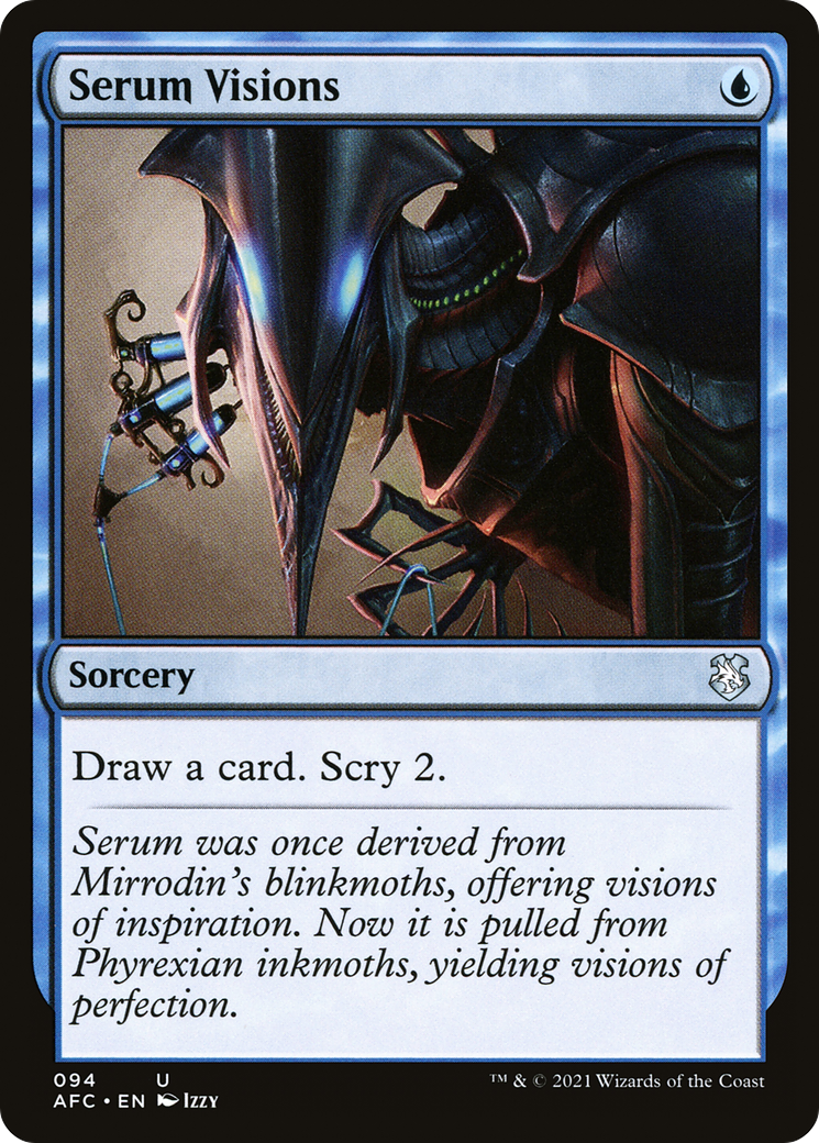 Image of Serum Visions [Dungeons & Dragons: Adventures in the Forgotten Realms Commander]
