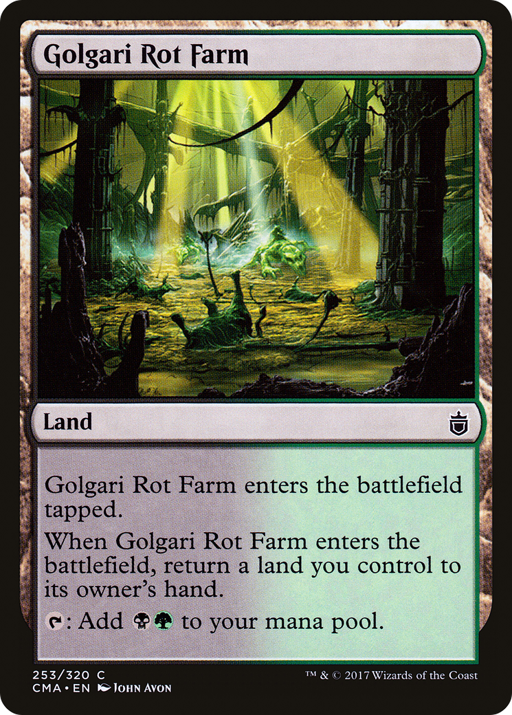 Image of Golgari Rot Farm [Commander Anthology]