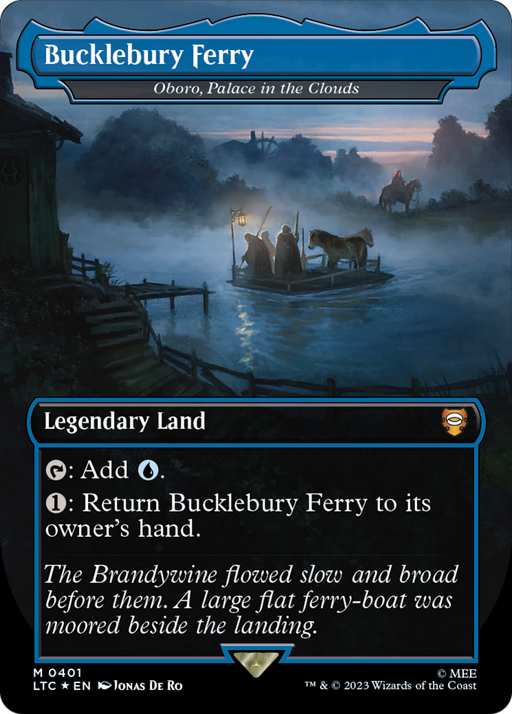Image of Bucklebury Ferry - Oboro, Palace in the Clouds (Surge Foil Realms and Relics) [The Lord of the Rings: Tales of Middle-Earth Commander]