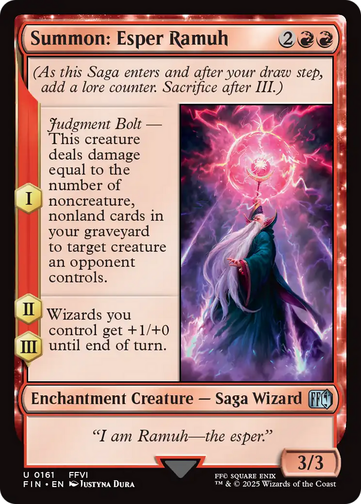 Image of Summon: Esper Ramuh [FINAL FANTASY]