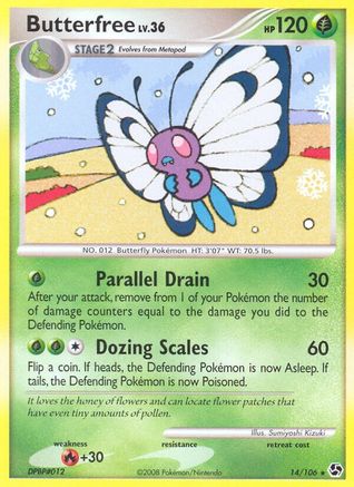 Image of Butterfree (14/106) [Diamond & Pearl: Great Encounters]
