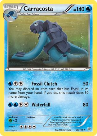 Image of Carracosta (28/101) [Black & White: Plasma Blast]