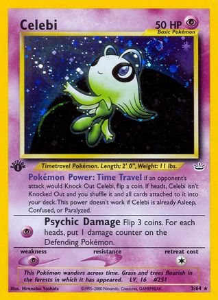 Image of Celebi (3/64) [Neo Revelation 1st Edition]