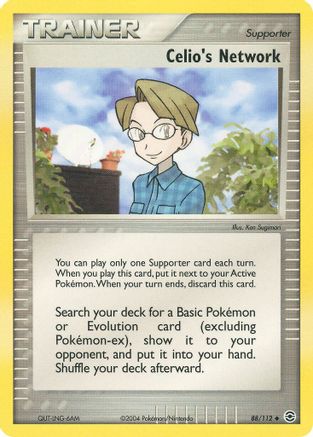 Image of Celio's Network (88/112) [EX: FireRed & LeafGreen]