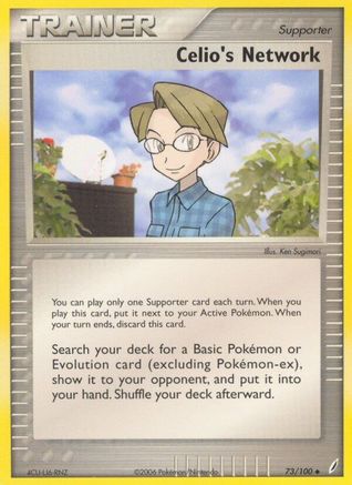 Image of Celio's Network (73/100) (Stamped) [EX: Crystal Guardians]