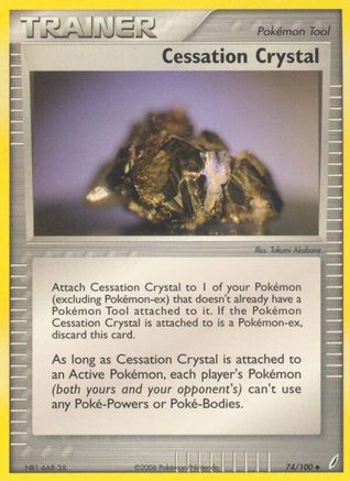 Image of Cessation Crystal (74/100) (Stamped) [EX: Crystal Guardians]