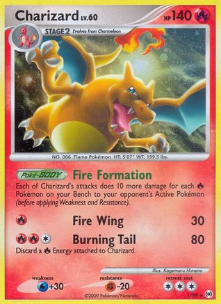 Image of Charizard (1/99) [Platinum: Arceus]