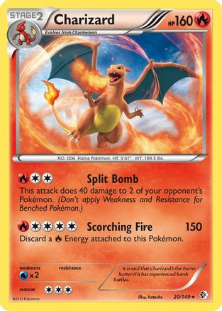 Image of Charizard (20/149) [Black & White: Boundaries Crossed]