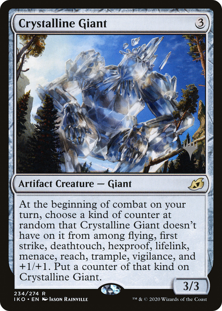 Image of Crystalline Giant (Promo Pack) [Ikoria: Lair of Behemoths Promos]