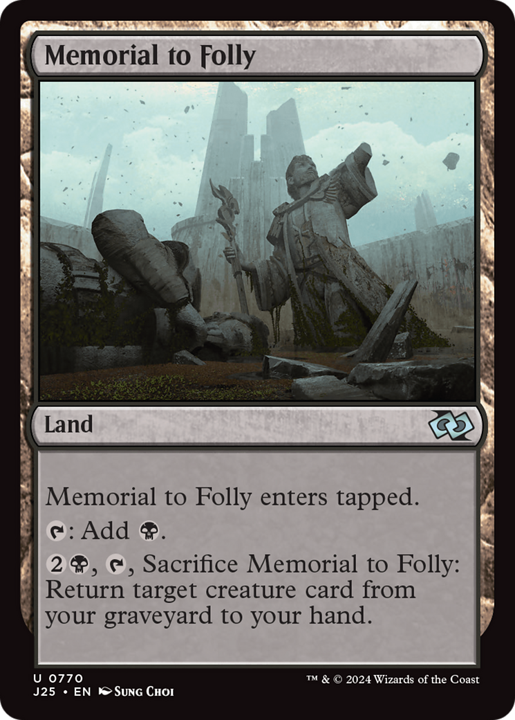 Image of Memorial to Folly [Foundations Jumpstart]