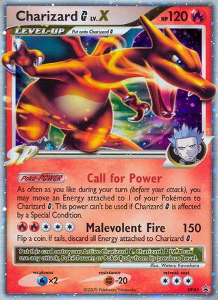 Image of Charizard G LV.X (DP45) [Diamond & Pearl: Black Star Promos]