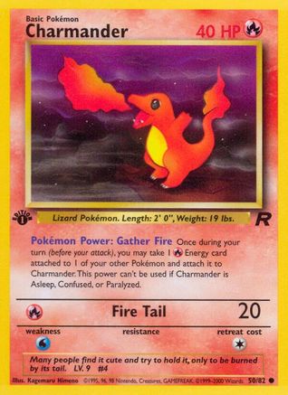 Image of Charmander (50/82) [Team Rocket 1st Edition]