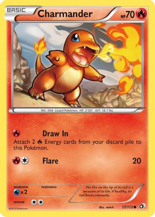 Image of Charmander (17/113) [Black & White: Legendary Treasures]