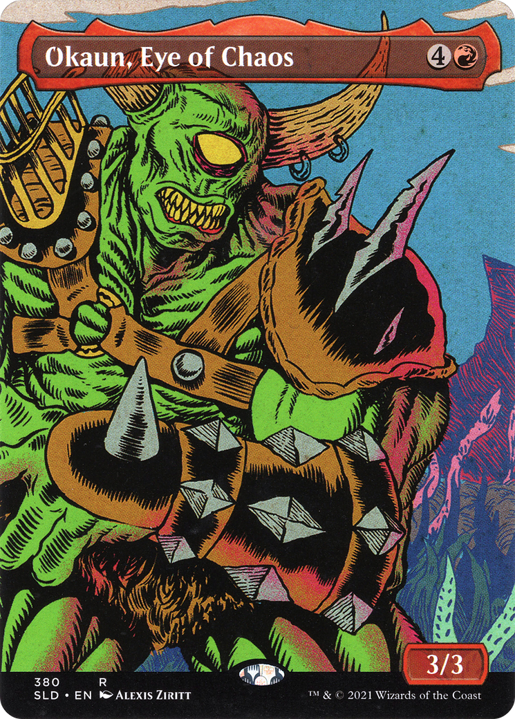 Image of Okaun, Eye of Chaos (Display Commander) [Secret Lair Drop Promos]