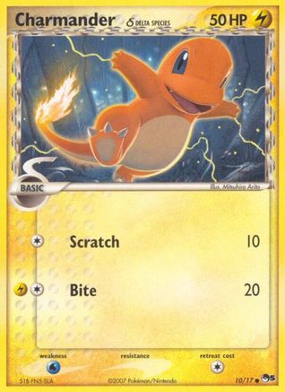 Image of Charmander (10/17) (Delta Species) [POP Series 5]