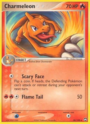 Image of Charmeleon (28/108) (Stamped) [EX: Power Keepers]
