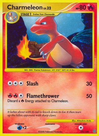 Image of Charmeleon (102/100) [Diamond & Pearl: Stormfront]