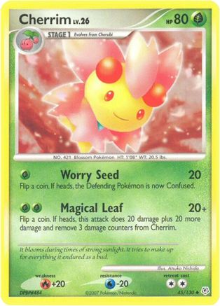 Image of Cherrim (45/130) [Diamond & Pearl: Base Set]