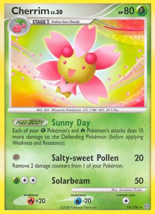 Image of Cherrim (14/100) [Diamond & Pearl: Stormfront]