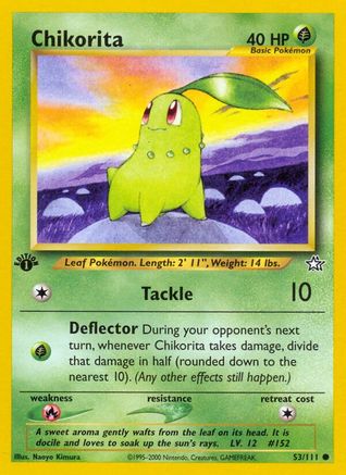 Image of Chikorita (53/111) [Neo Genesis 1st Edition]