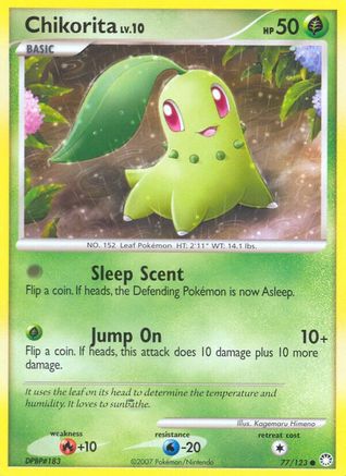 Image of Chikorita (77/123) [Diamond & Pearl: Mysterious Treasures]