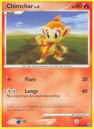 Image of Chimchar (56/100) [Diamond & Pearl: Majestic Dawn]