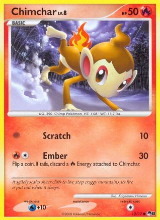 Image of Chimchar (12/17) [POP Series 8]