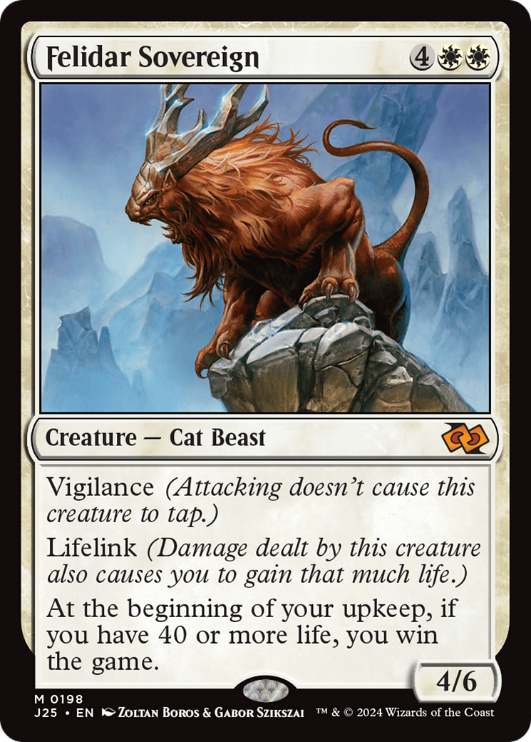 Image of Felidar Sovereign [Foundations Jumpstart]