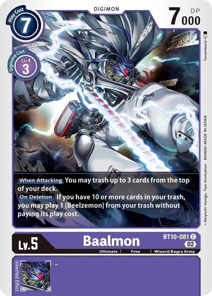 Image of Baalmon [BT10-081] [Xros Encounter]