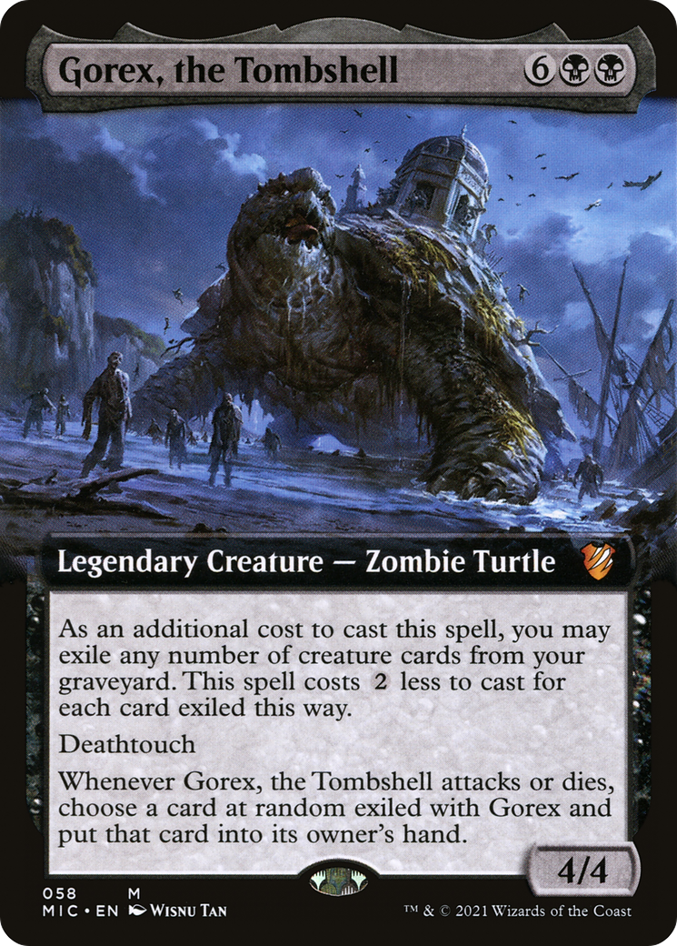 Image of Gorex, the Tombshell (Extended Art) [Innistrad: Midnight Hunt Commander]