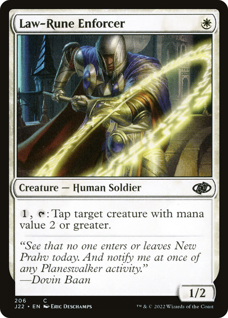 Image of Law-Rune Enforcer [Jumpstart 2022]