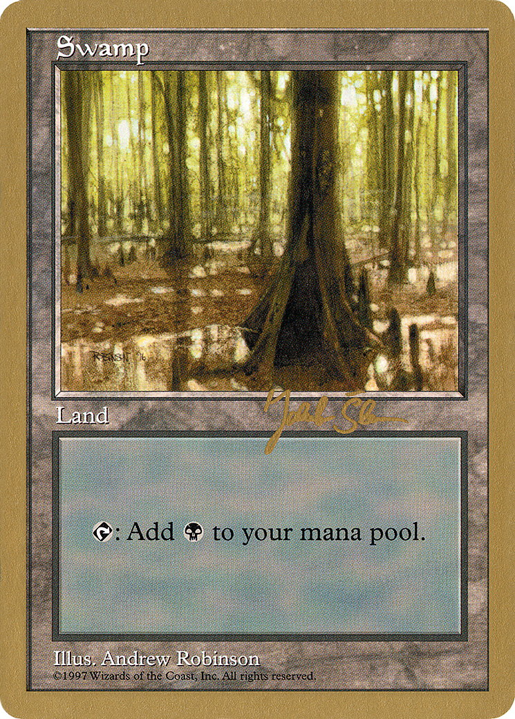 Image of Swamp (js439) (Jakub Slemr) [World Championship Decks 1997]
