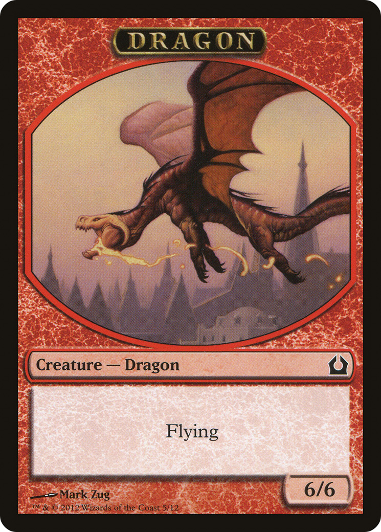 Image of Dragon Token [Return to Ravnica Tokens]