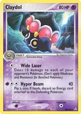 Image of Claydol (38/110) (Stamped) [EX: Holon Phantoms]