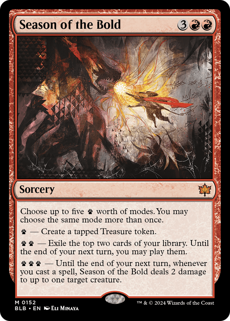Image of Season of the Bold [Bloomburrow]