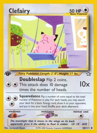 Image of Clefairy (30/111) [Neo Genesis 1st Edition]