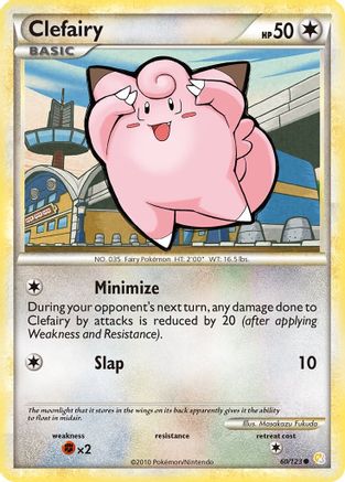 Image of Clefairy (60/123) [HeartGold & SoulSilver: Base Set]