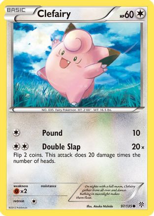Image of Clefairy (97/135) [Black & White: Plasma Storm]