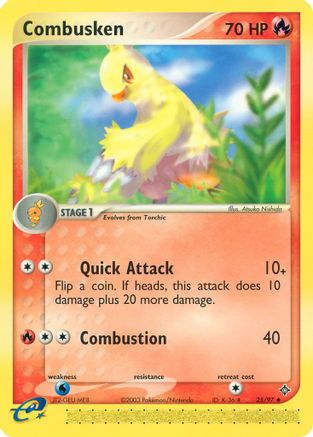 Image of Combusken (25/97) [EX: Dragon]