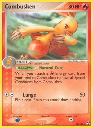 Image of Combusken (29/108) (Stamped) [EX: Power Keepers]