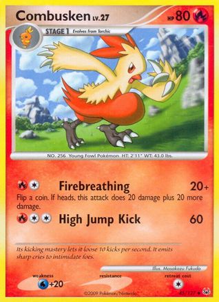 Image of Combusken (45/127) [Platinum: Base Set]