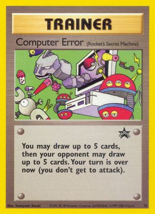 Image of Computer Error (16) [Wizards of the Coast: Black Star Promos]