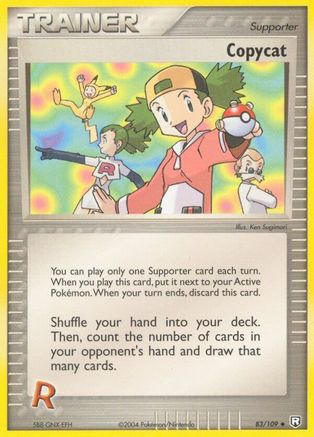 Image of Copycat (83/109) (Stamped) [EX: Team Rocket Returns]