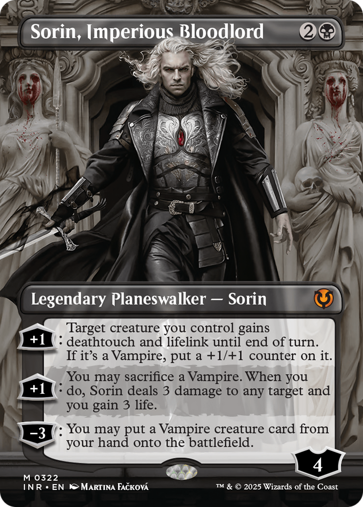 Image of Sorin, Imperious Bloodlord (Borderless) [Innistrad Remastered]