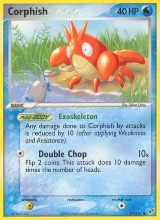 Image of Corphish (57/107) (Stamped) [EX: Deoxys]