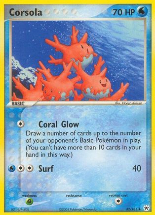 Image of Corsola (32/101) [EX: Hidden Legends]