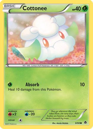 Image of Cottonee (9/98) [Black & White: Emerging Powers]