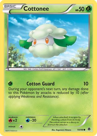 Image of Cottonee (10/98) [Black & White: Emerging Powers]