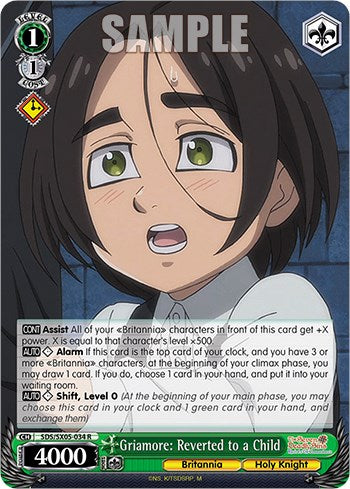 Image of Griamore: Reverted to a Child (Foil) [The Seven Deadly Sins: Revival of The Commandments]
